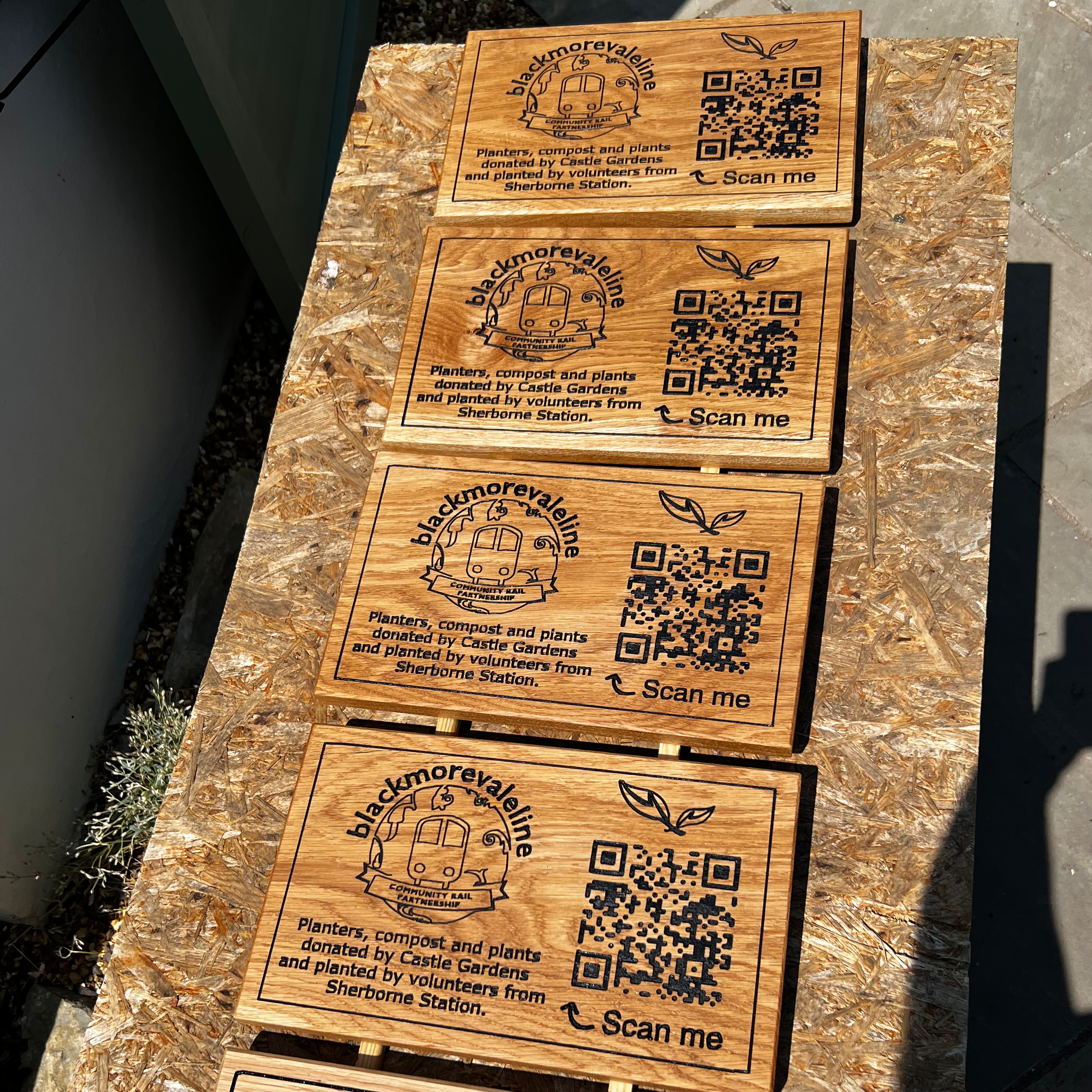 Oak CNC Signage