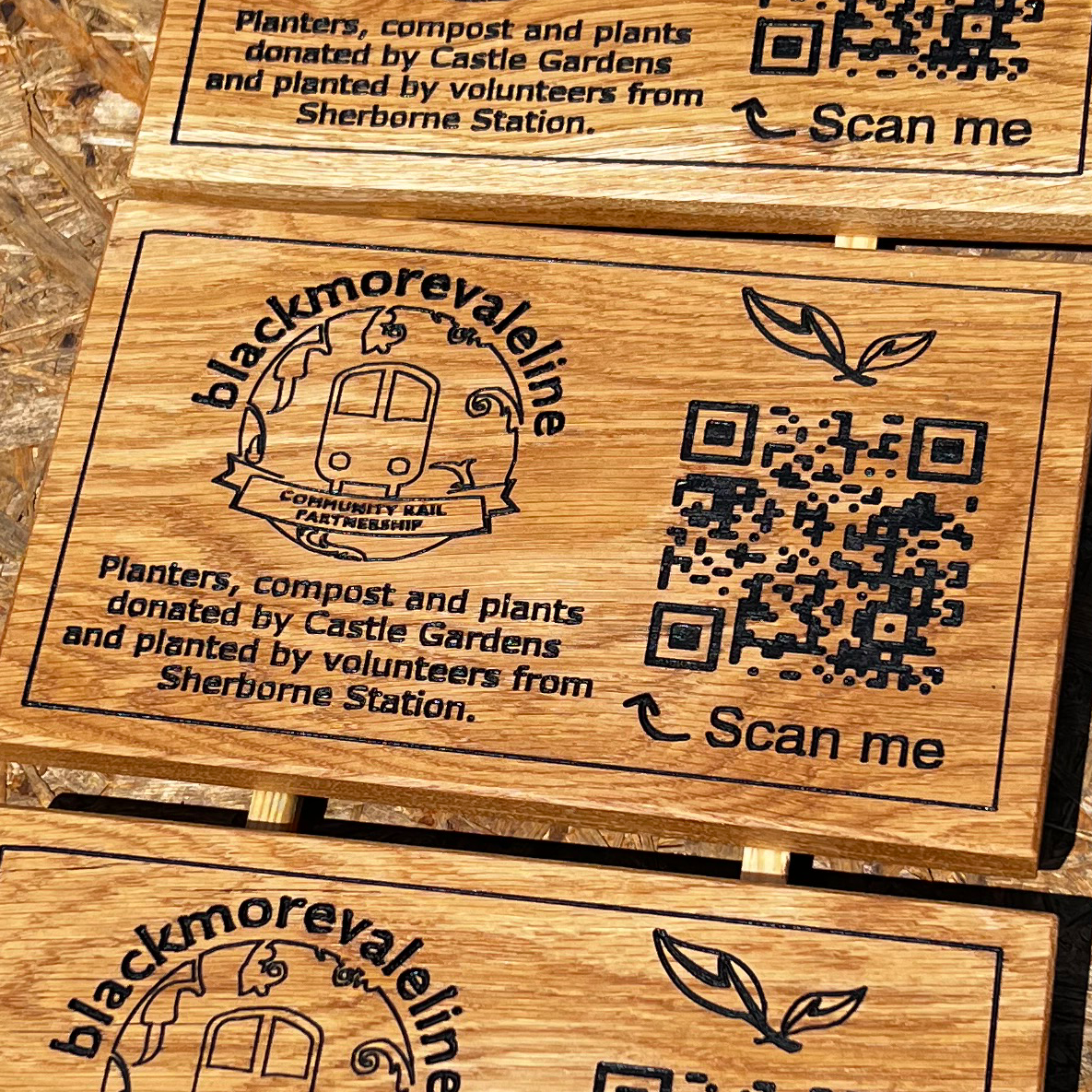 Oak CNC Signage