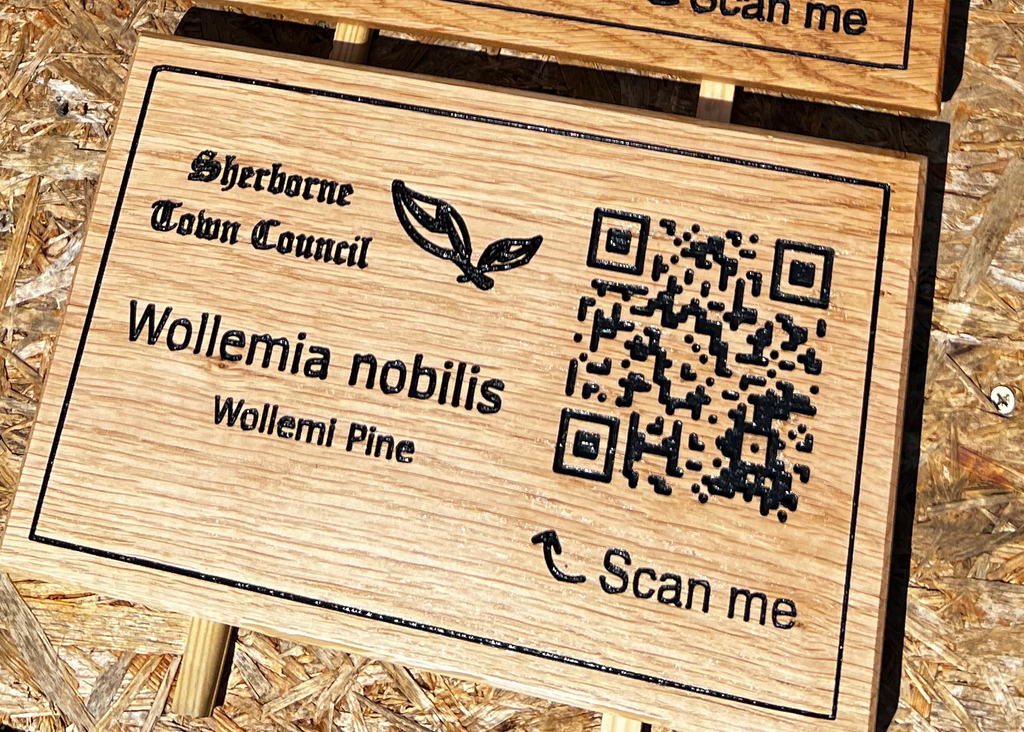 Oak CNC Signage