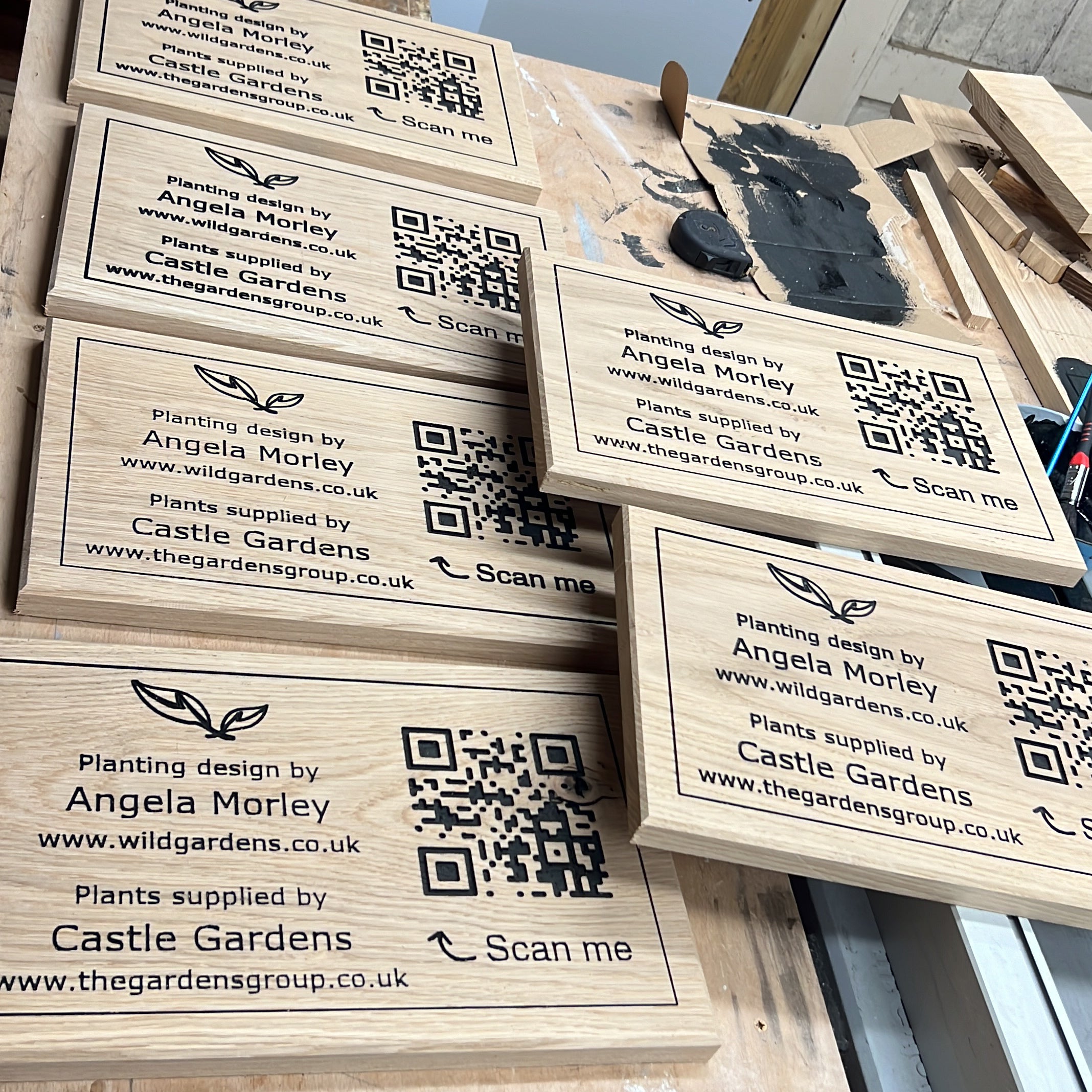 Oak CNC Signage