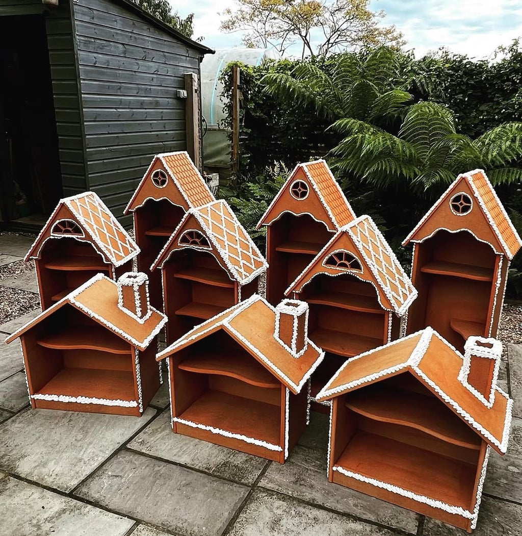 Gingerbread House Shelves