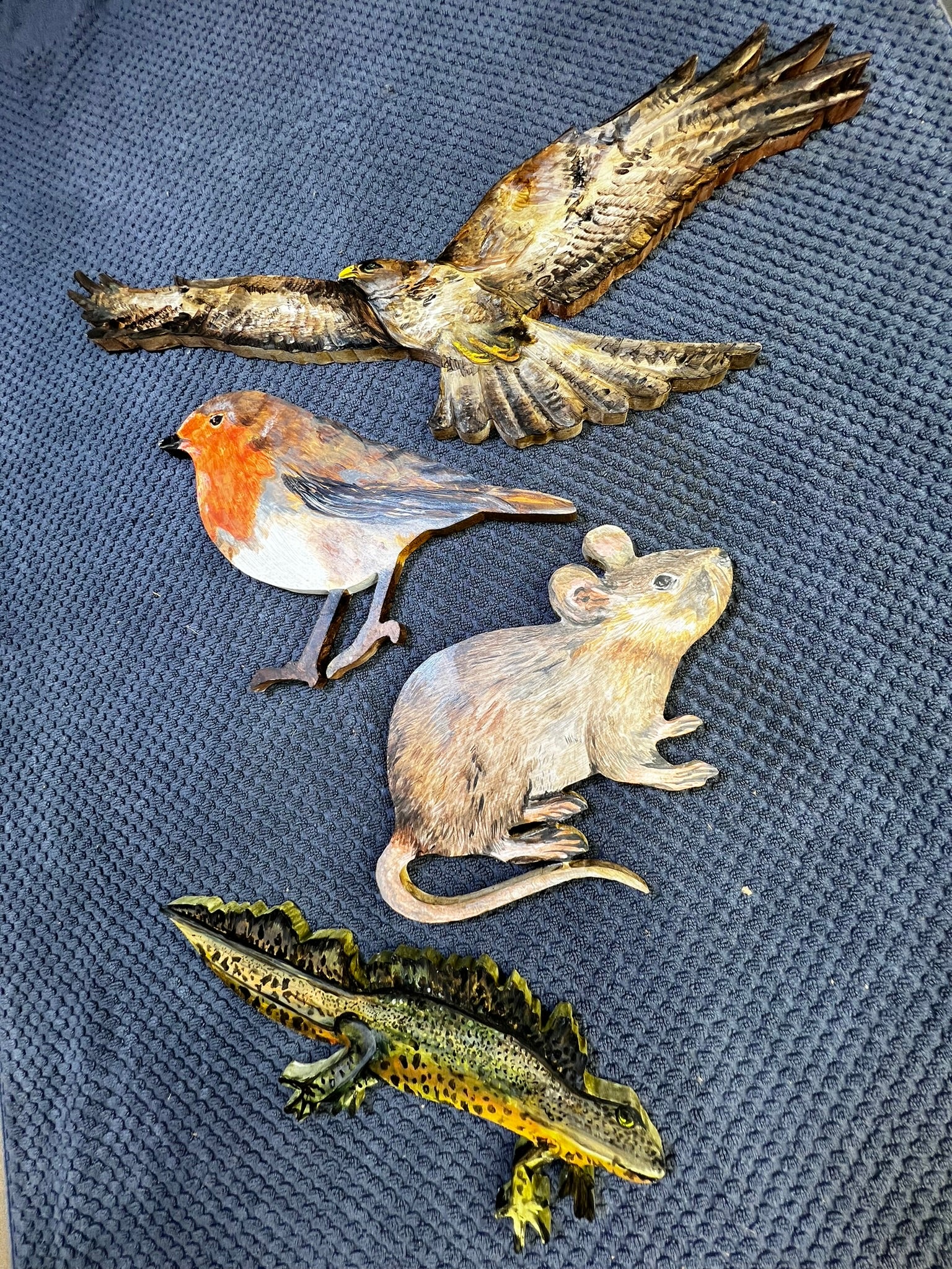 Native UK animal props