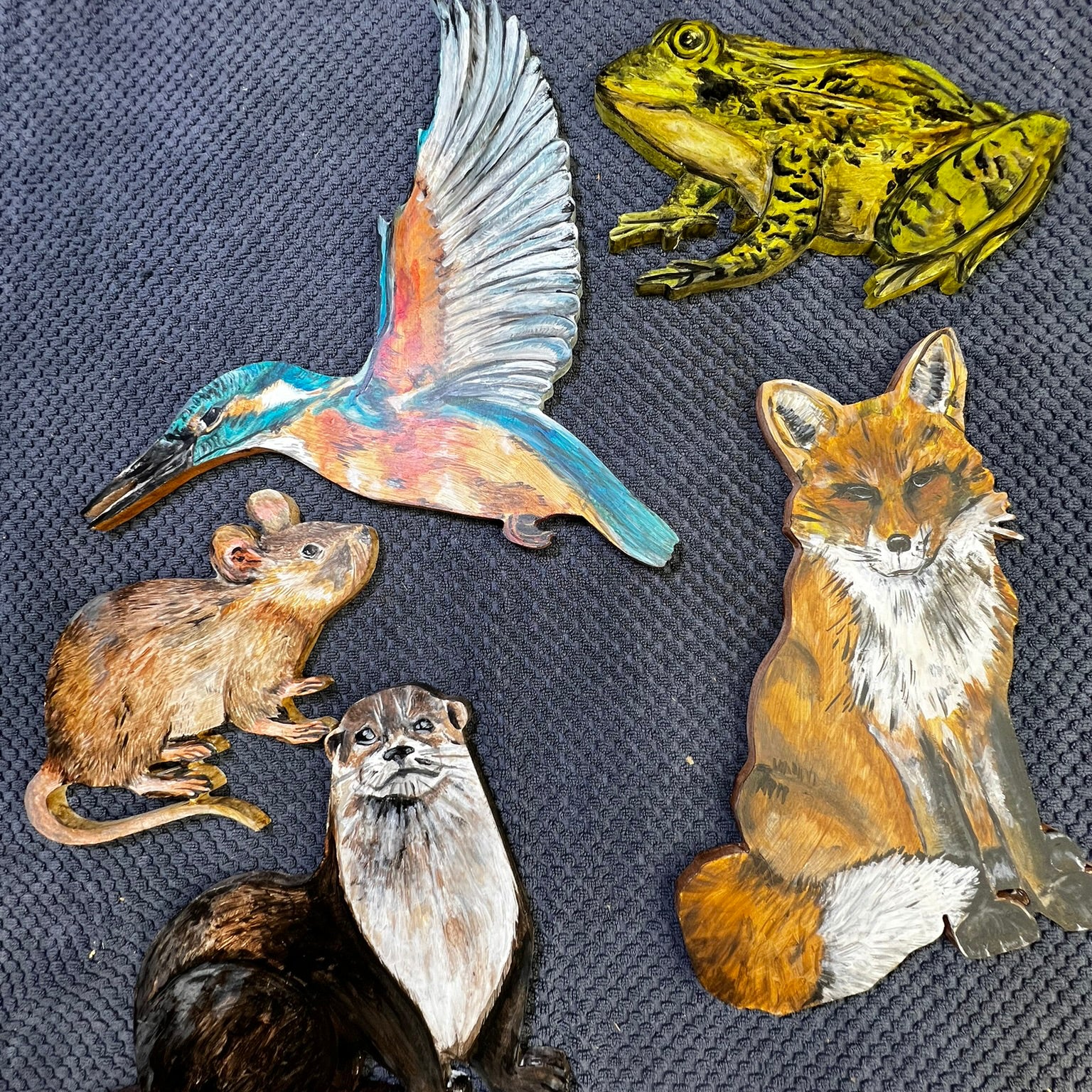 Native UK animal props