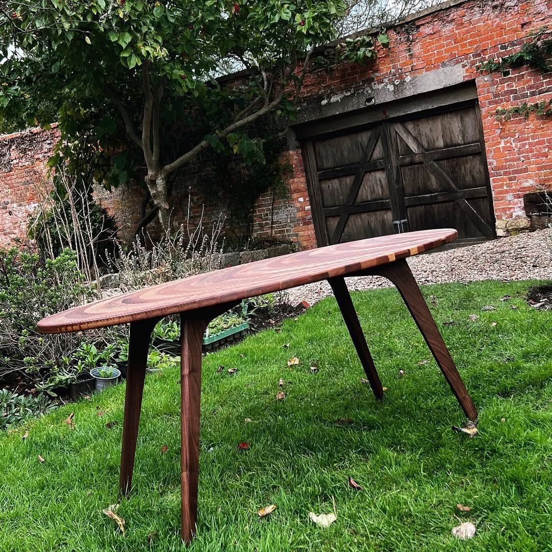 Walnut coffee table - 2023