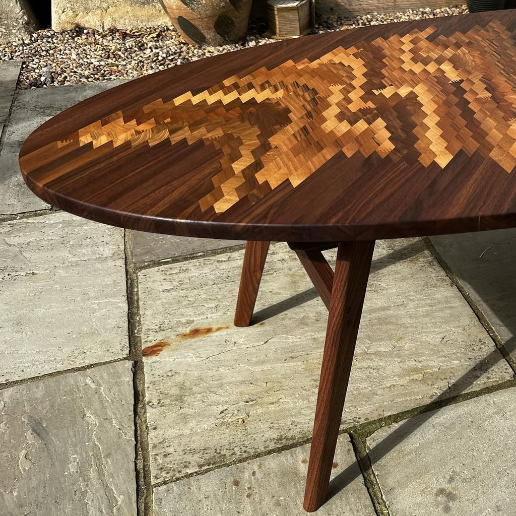 Walnut coffee table - 2022