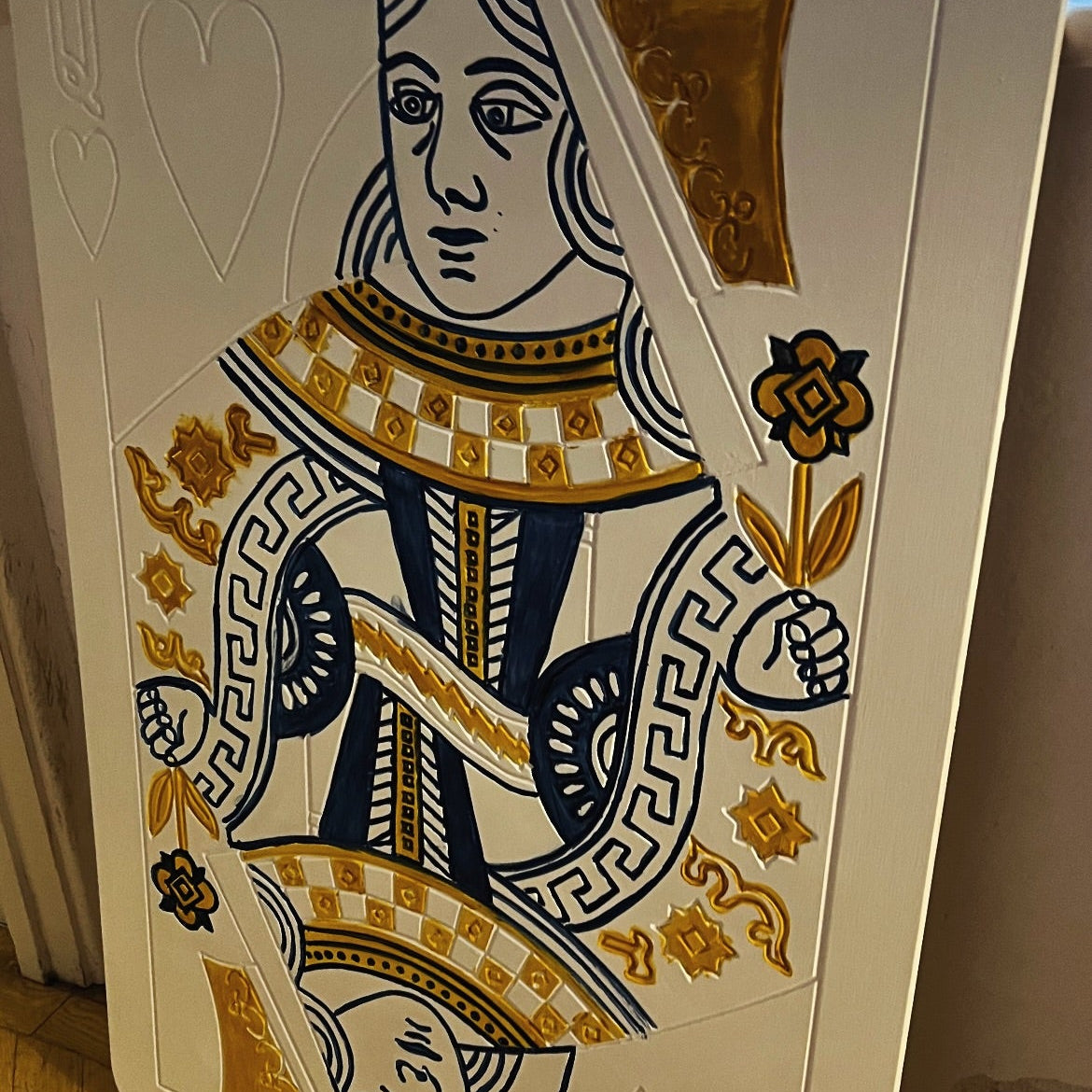 Queen of Hearts Playing Cards