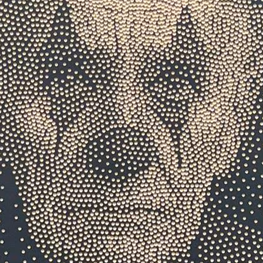 Clown #1 Stipple Art Dot Painting
