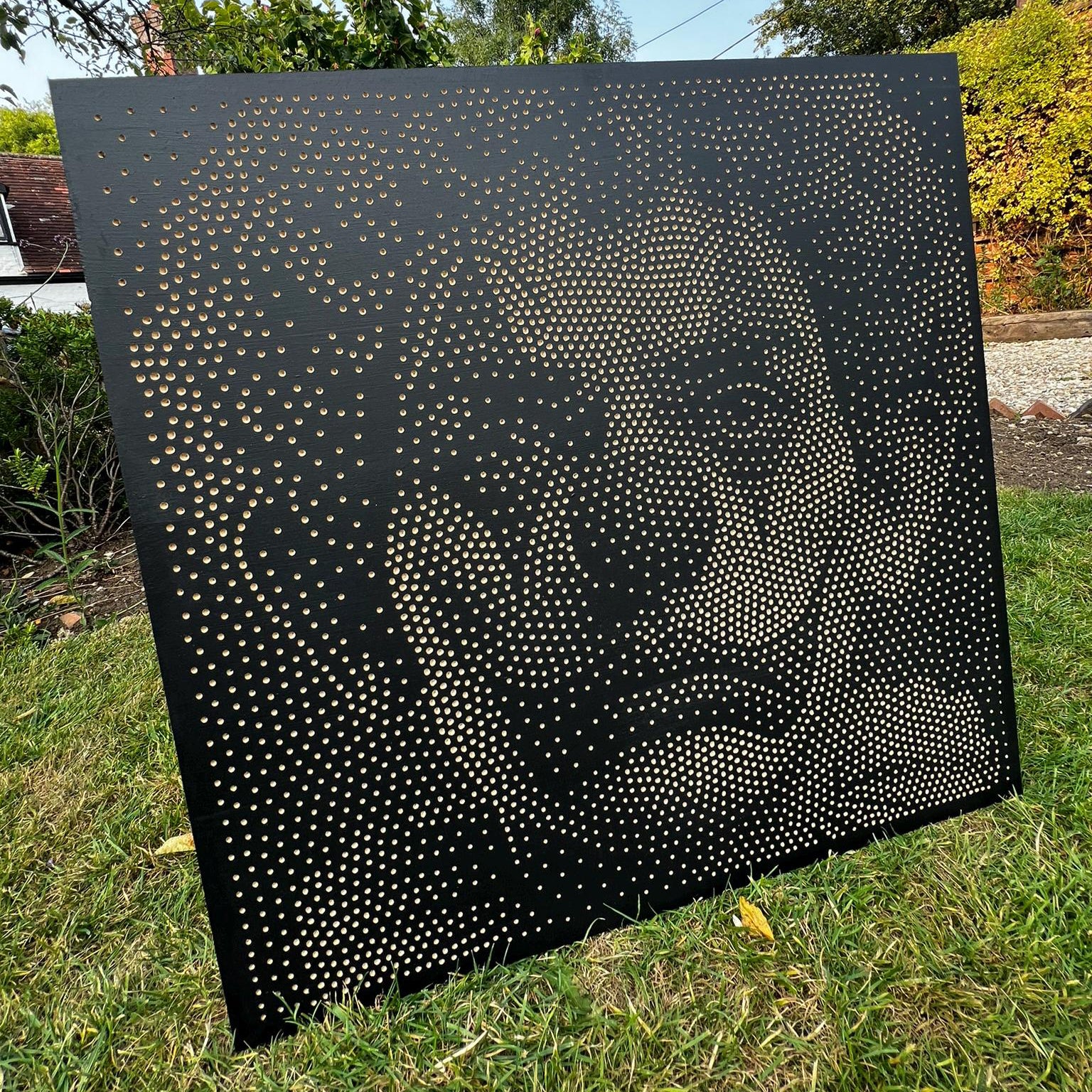 Clown #2 Stipple Art Dot Painting