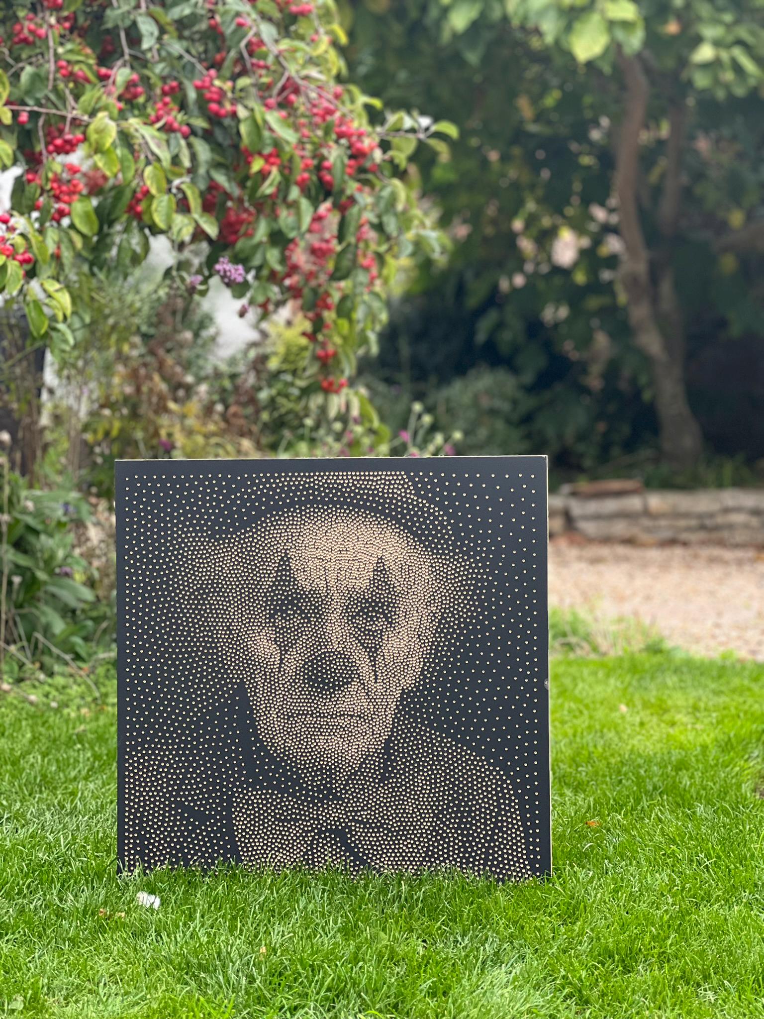 Clown #1 Stipple Art Dot Painting