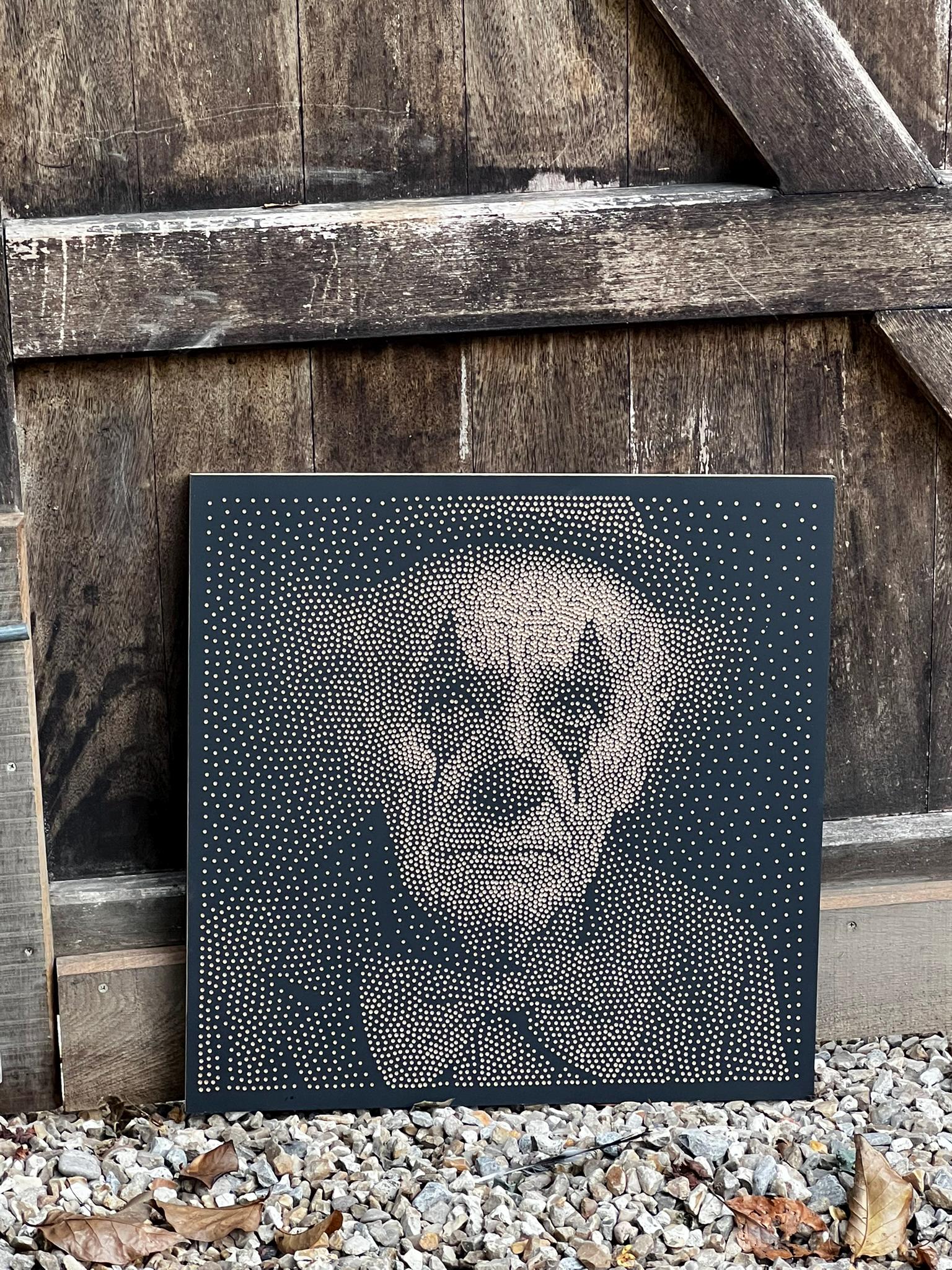 Clown #1 Stipple Art Dot Painting