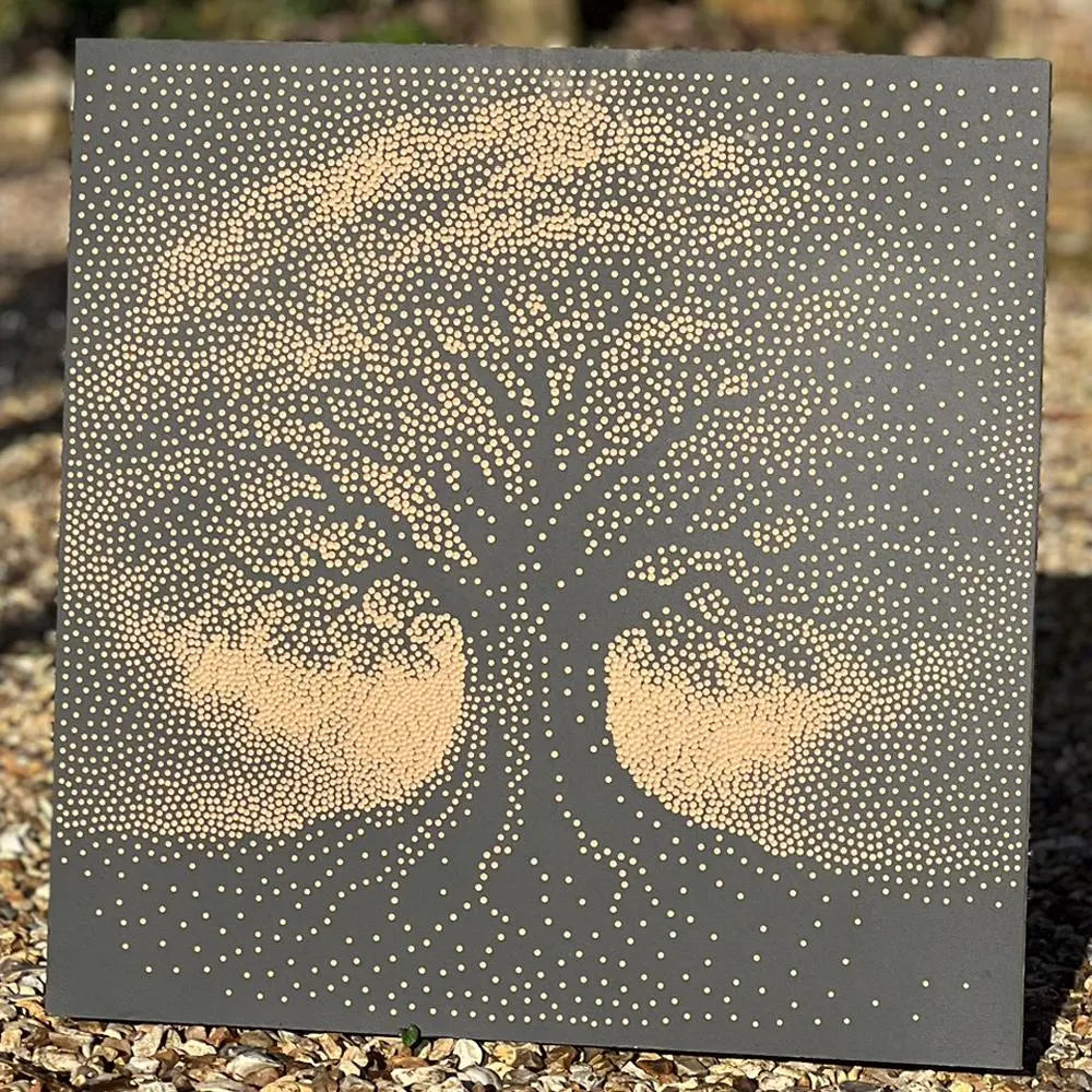 Tree of Life Stipple Art Dot Painting
