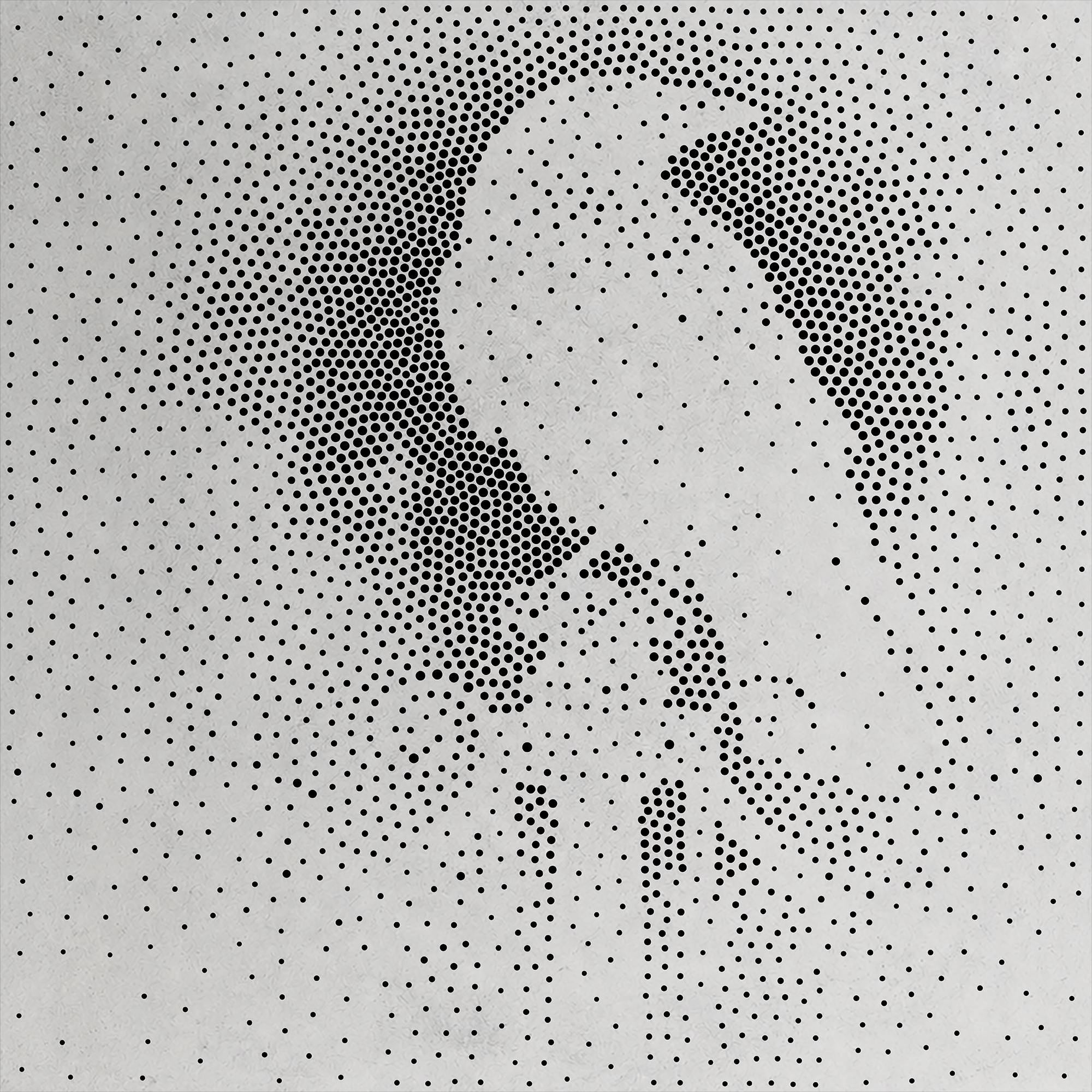 Raven on Church Gate Stencil | Realistic Highly Detailed DIY Mylar Wall Art, Stipple Art Crafts (Large - 300mm / 12" approx)