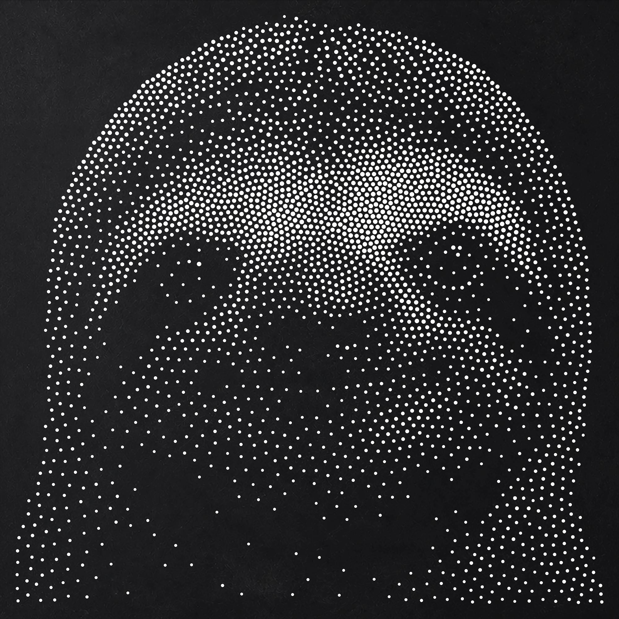 Sloth Stipple Art Stencil | Realistic Mylar Wall Art, Crafts (Large - 300mm / 12" approx)