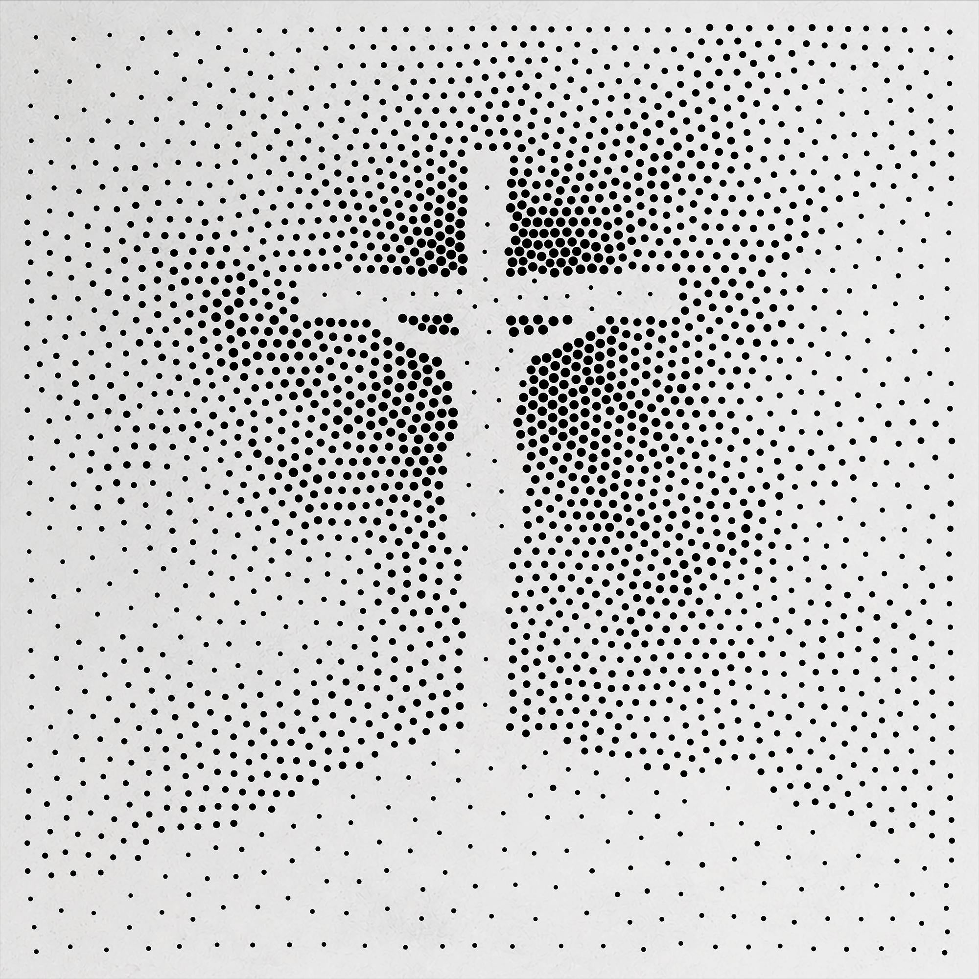 Jesus Christ on Cross Stencil | Realistic & Highly Detailed DIY Mylar Wall Art, Stipple Art Crafts (Large - 300mm / 12" approx)