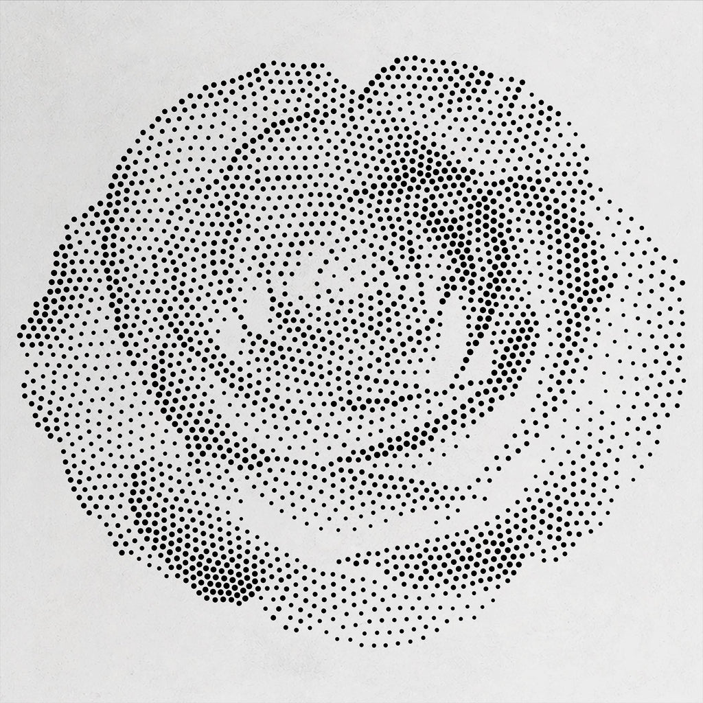 Rose Flower Stipple Art Stencil | Realistic Mylar Wall Art, Crafts (Large - 300mm / 12" approx)