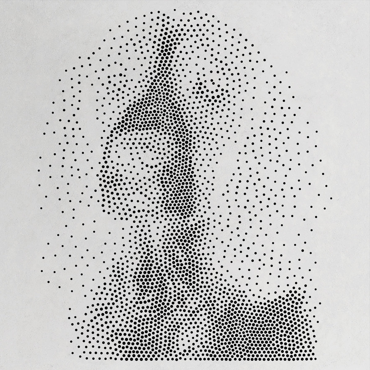 Springer Spaniel Dog Stencil | Realistic Mylar Stipple Wall Art, Crafts (Large - 300mm / 12" approx)