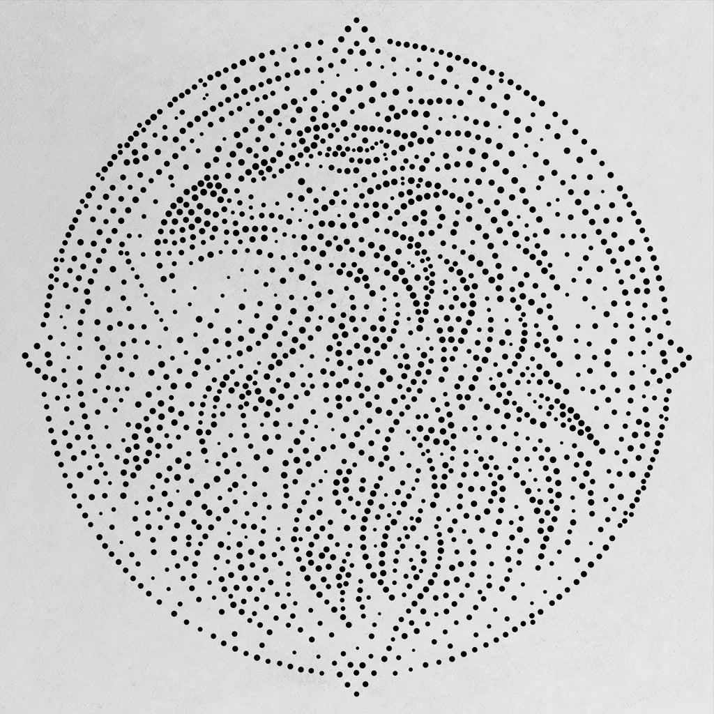 Tribal Eagle Mandala Stencil | Realistic & Highly Detailed DIY Mylar Wall Art, Stipple Art Crafts (Large - 300mm / 12" approx)
