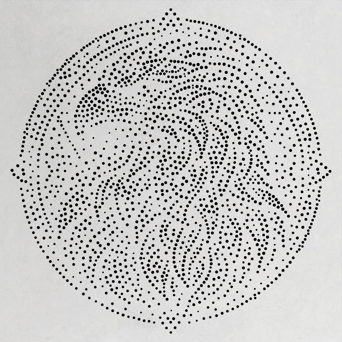 Tribal Eagle Mandala Stencil | Realistic & Highly Detailed DIY Mylar Wall Art, Stipple Art Crafts (Large - 300mm / 12" approx)