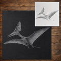 Tapejara Pterosaur Stencil reusable Mylar stencil, 300 x 300 mm