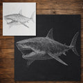 Megalodon Stencil reusable Mylar stencil, 300 x 300 mm