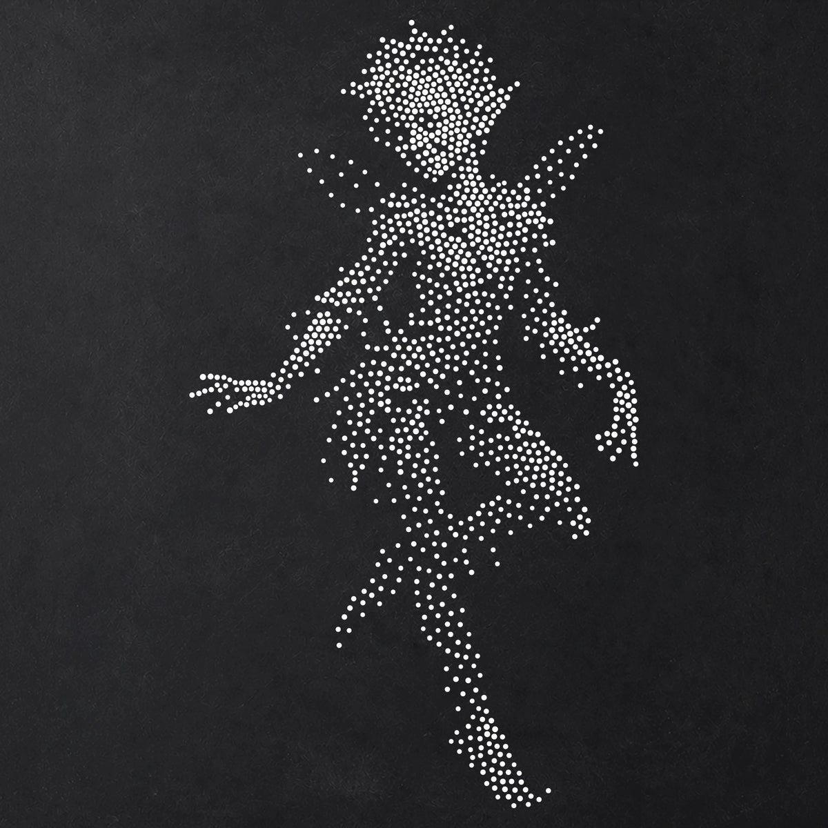 Pixie Stencil | Realistic Highly Detailed DIY Mylar Fantasy Wall Art, Stipple Art Crafts (Large - 300mm / 12" approx)