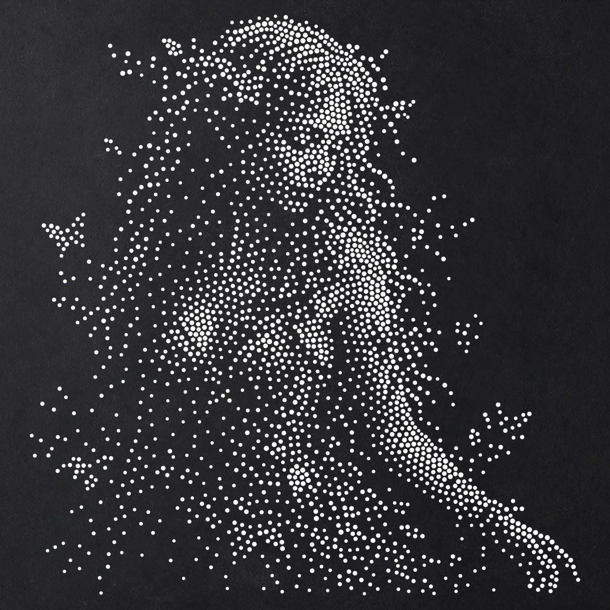 Woodland Nymph Stencil | Realistic Highly Detailed DIY Mylar Fantasy Wall Art, Stipple Art Crafts (Large - 300mm / 12" approx)