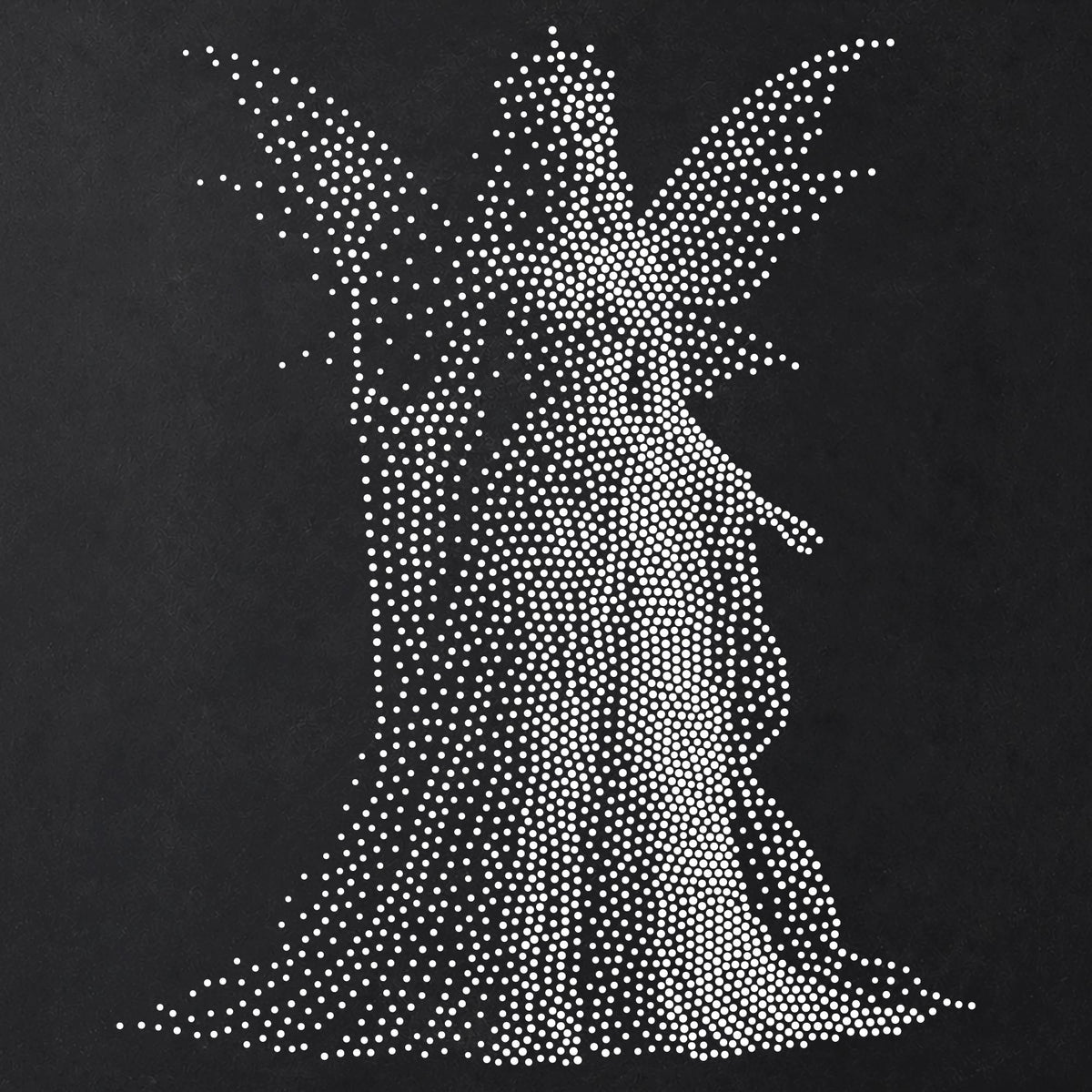 Fairy Queen Stencil | Realistic Highly Detailed DIY Mylar Fantasy Wall Art, Stipple Art Crafts (Large - 300mm / 12" approx)
