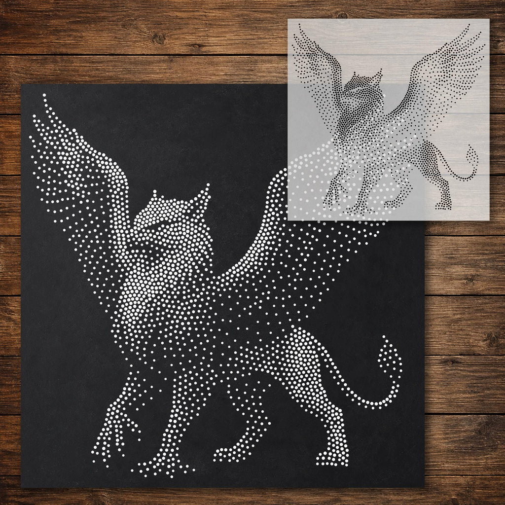Griffin Stencil reusable Mylar stencil, 300 x 300 mm