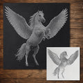Pegasus Stencil reusable Mylar stencil, 300 x 300 mm