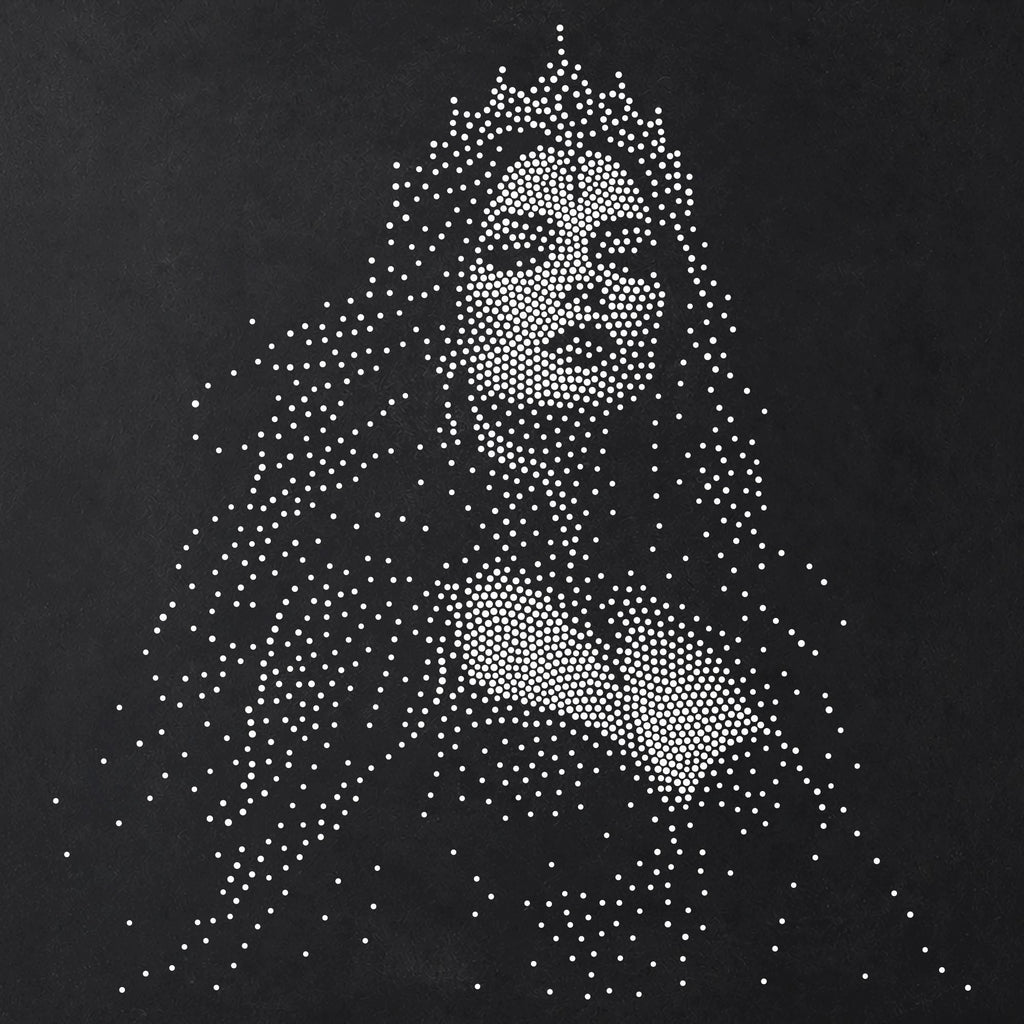 Sorceress Enchantress Stencil | Realistic Highly Detailed DIY Mylar Fantasy Wall Art, Stipple Art Crafts (Large - 300mm / 12" approx)
