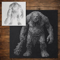 Troll Stencil reusable Mylar stencil, 300 x 300 mm