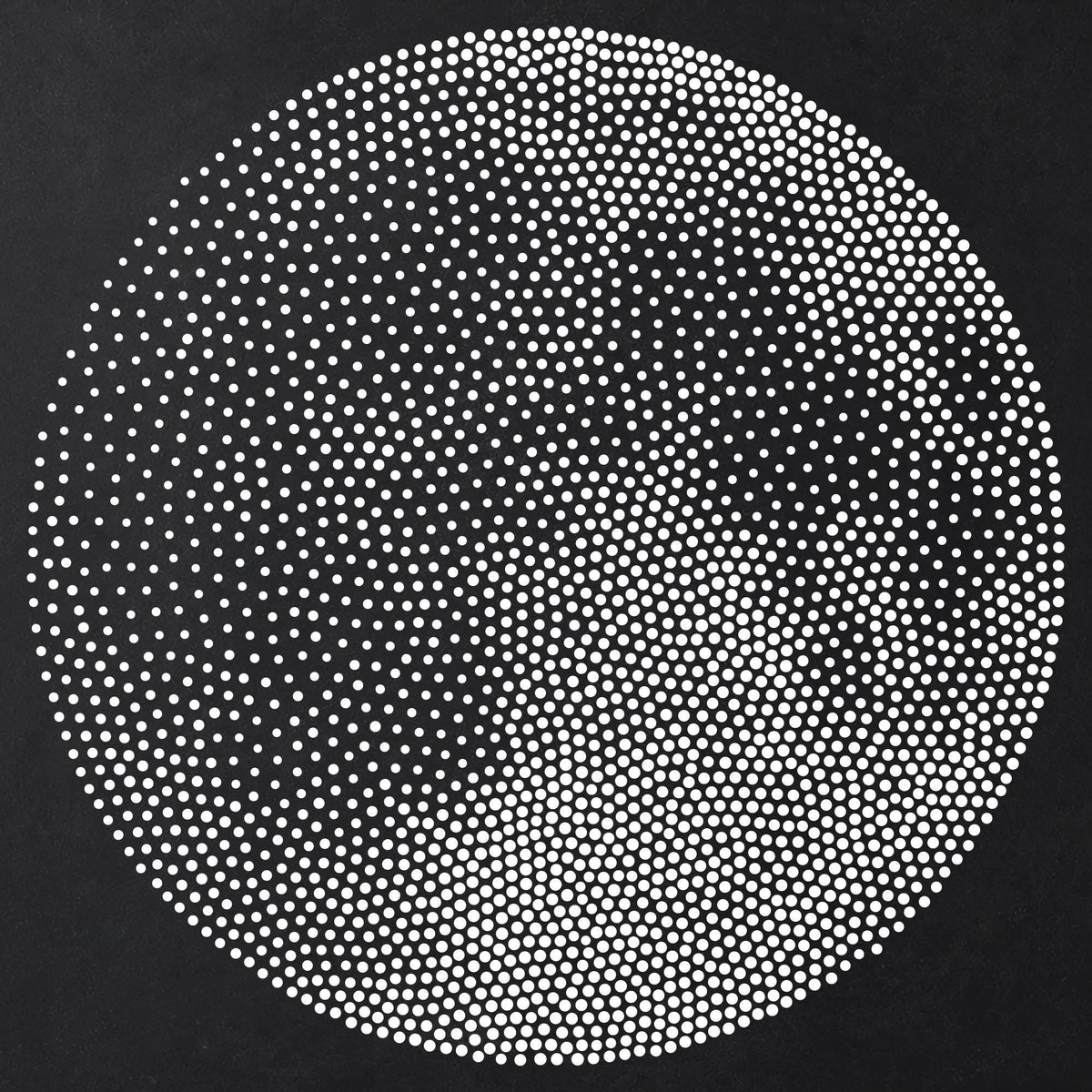 Moon Stencil | Realistic Highly Detailed DIY Mylar Wall Art, Stipple Art Crafts (Large - 300mm / 12" approx)