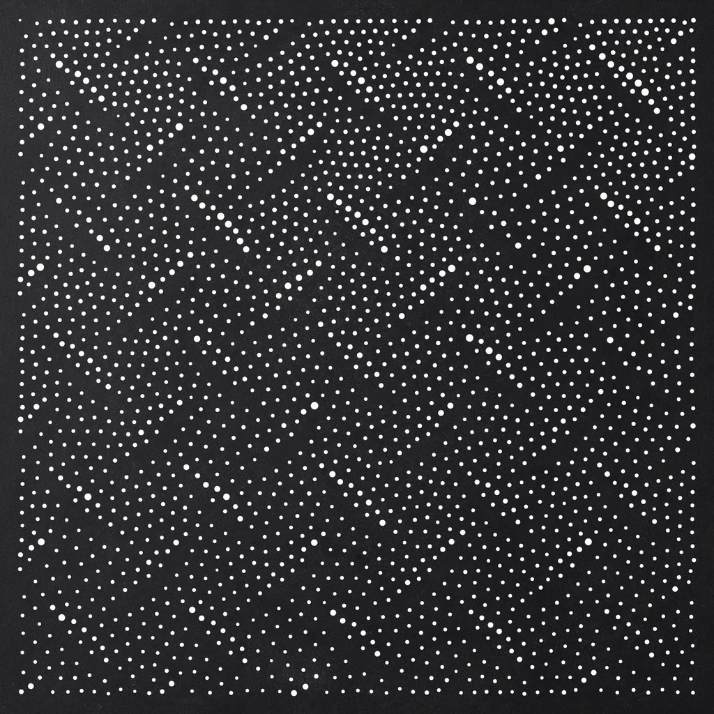 Diamond Plate Stencil | Repeating Realistic Mylar Stipple Wall Art, Crafts (Large - 300mm / 12" approx)