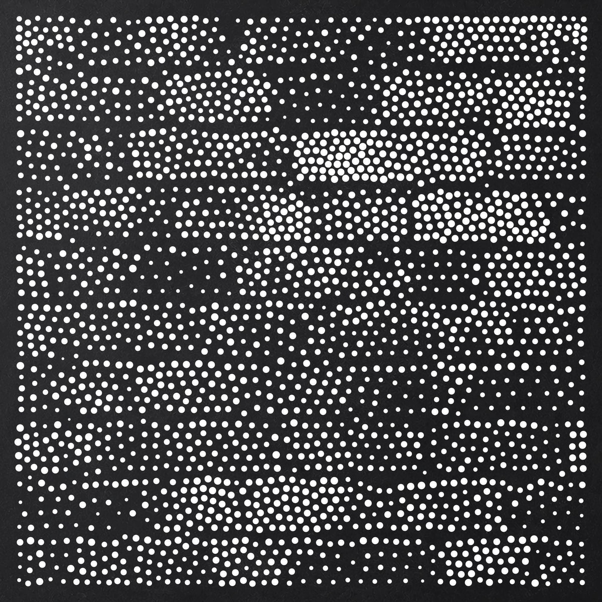 Old Brick Wall Stencil | Repeating Realistic Mylar Stipple Wall Art, Crafts (Large - 300mm / 12" approx)