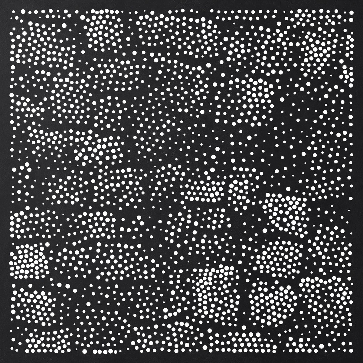 Cobblestones Stencil | Repeating Realistic Mylar Stipple Wall Art, Crafts (Large - 300mm / 12" approx)