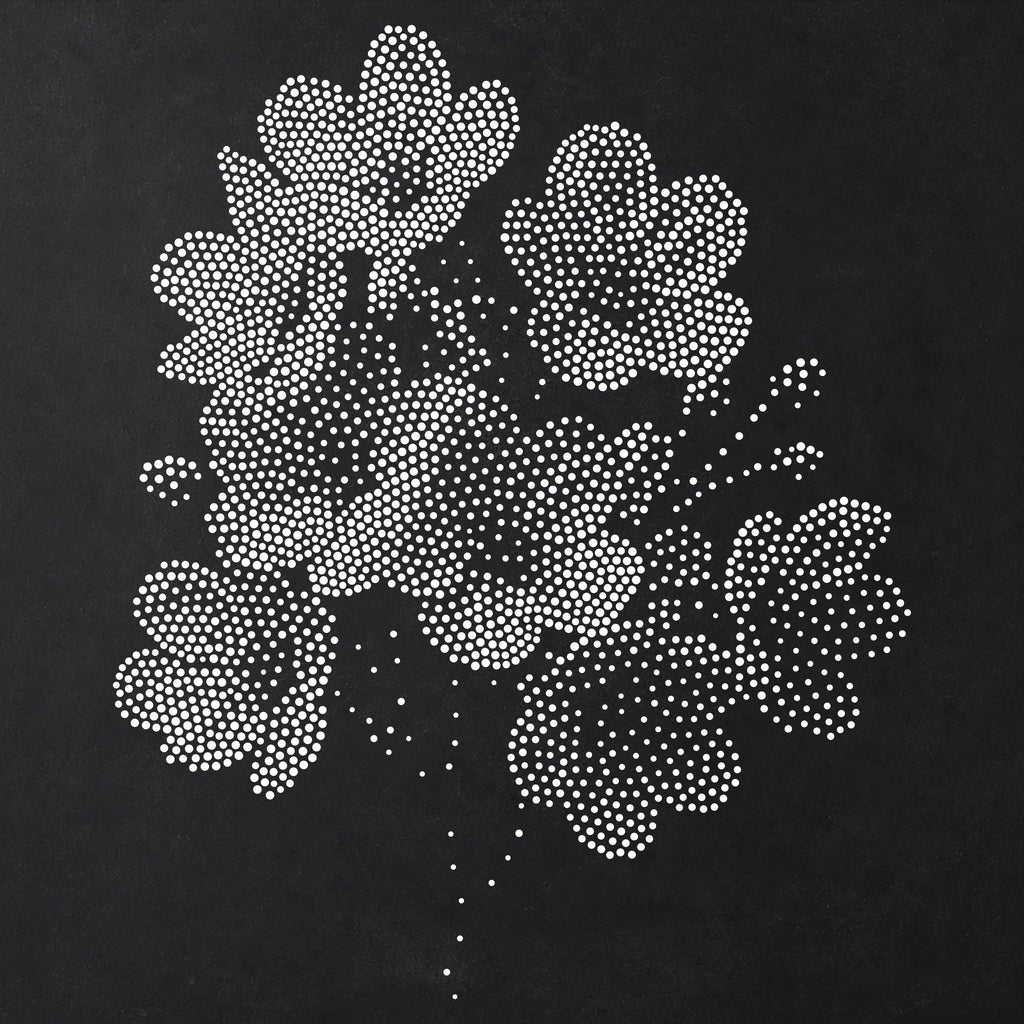 Cherry Blossom Stencil | Realistic Mylar Stipple Wall Art, Crafts (Large - 300mm / 12" approx)