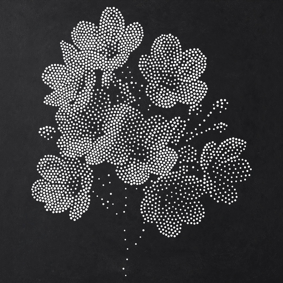 Cherry Blossom Stencil | Realistic Mylar Stipple Wall Art, Crafts (Large - 300mm / 12" approx)
