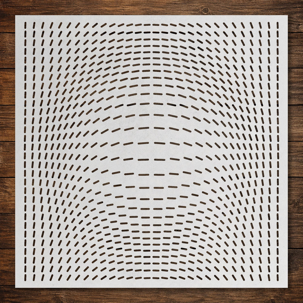 Geometric Pattern Stencil #20 reusable Mylar stencil, 300 x 300 mm