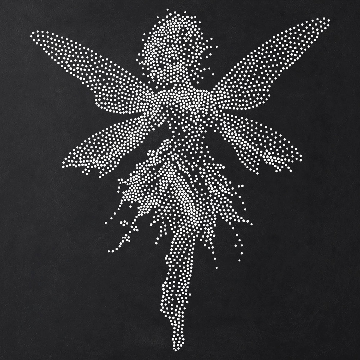 Fairy Stencil #2 | Realistic Highly Detailed DIY Mylar Fantasy Wall Art, Stipple Art Crafts (Large - 300mm / 12" approx)