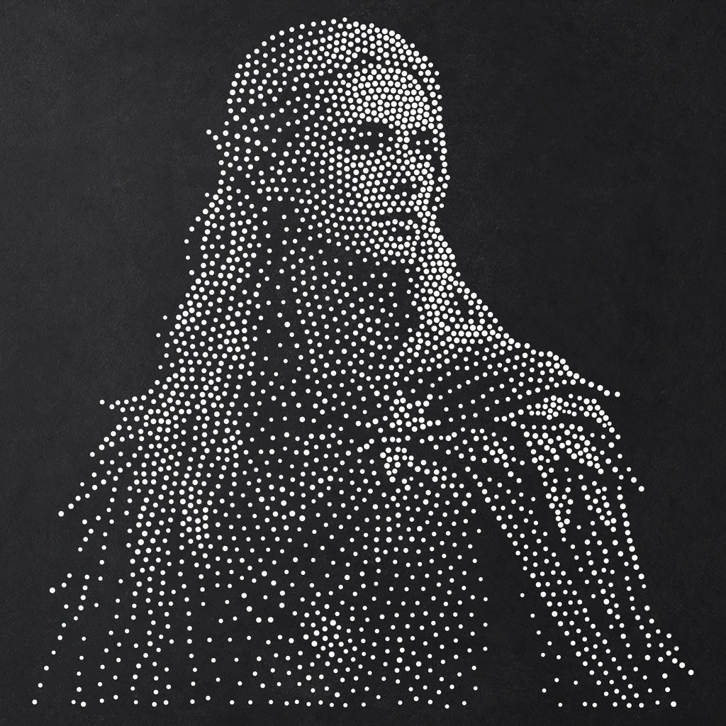 Elf Portrait Stencil | Realistic Highly Detailed DIY Mylar Fantasy Wall Art, Stipple Art Crafts (Large - 300mm / 12" approx)