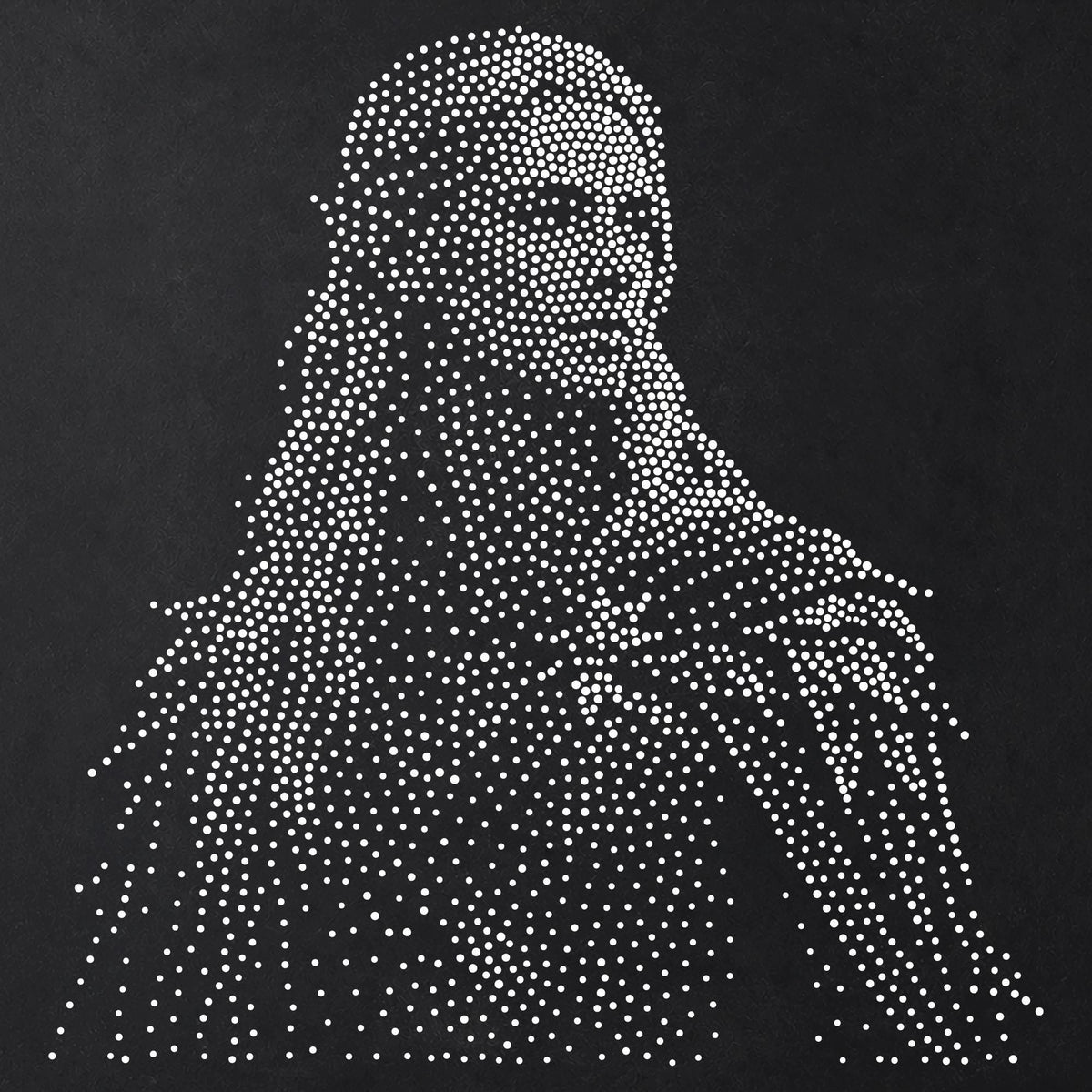 Elf Portrait Stencil | Realistic Highly Detailed DIY Mylar Fantasy Wall Art, Stipple Art Crafts (Large - 300mm / 12" approx)