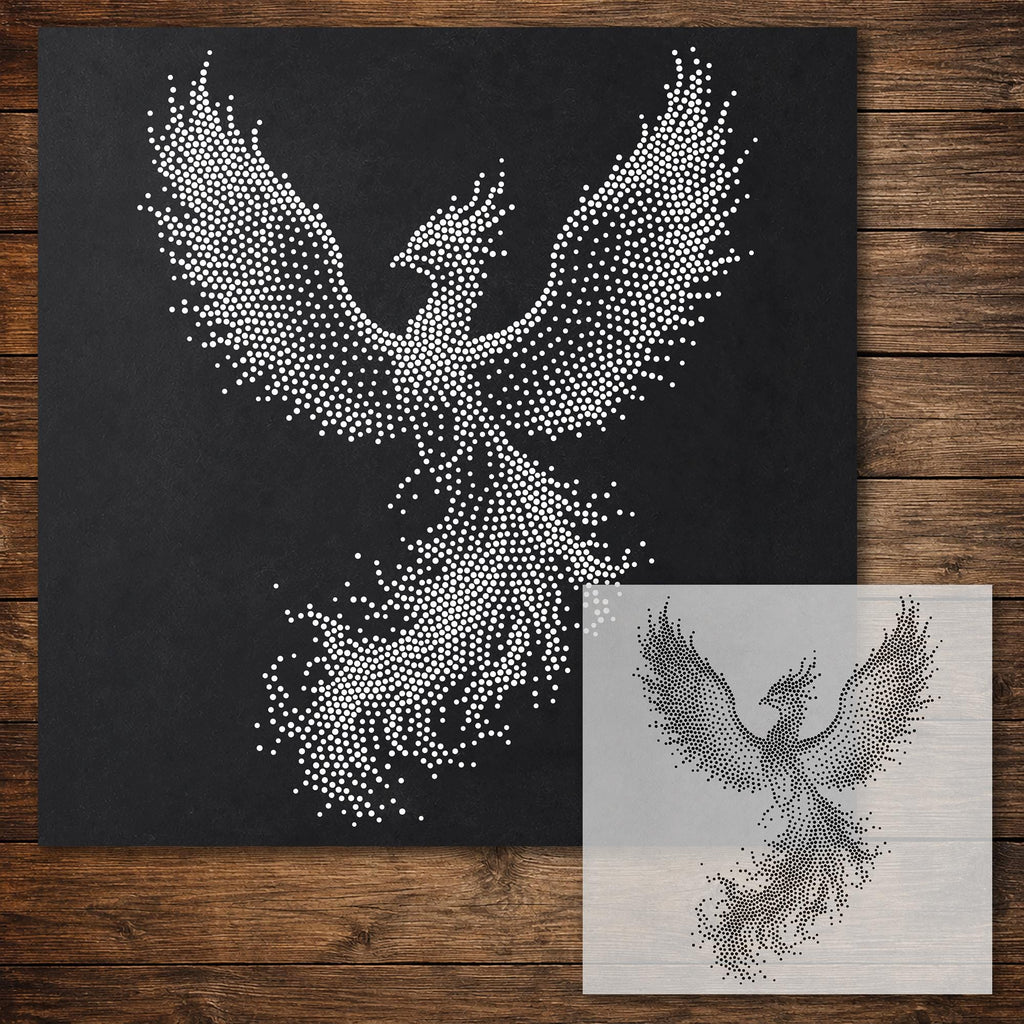 Phoenix Stencil reusable Mylar stencil, 300 x 300 mm