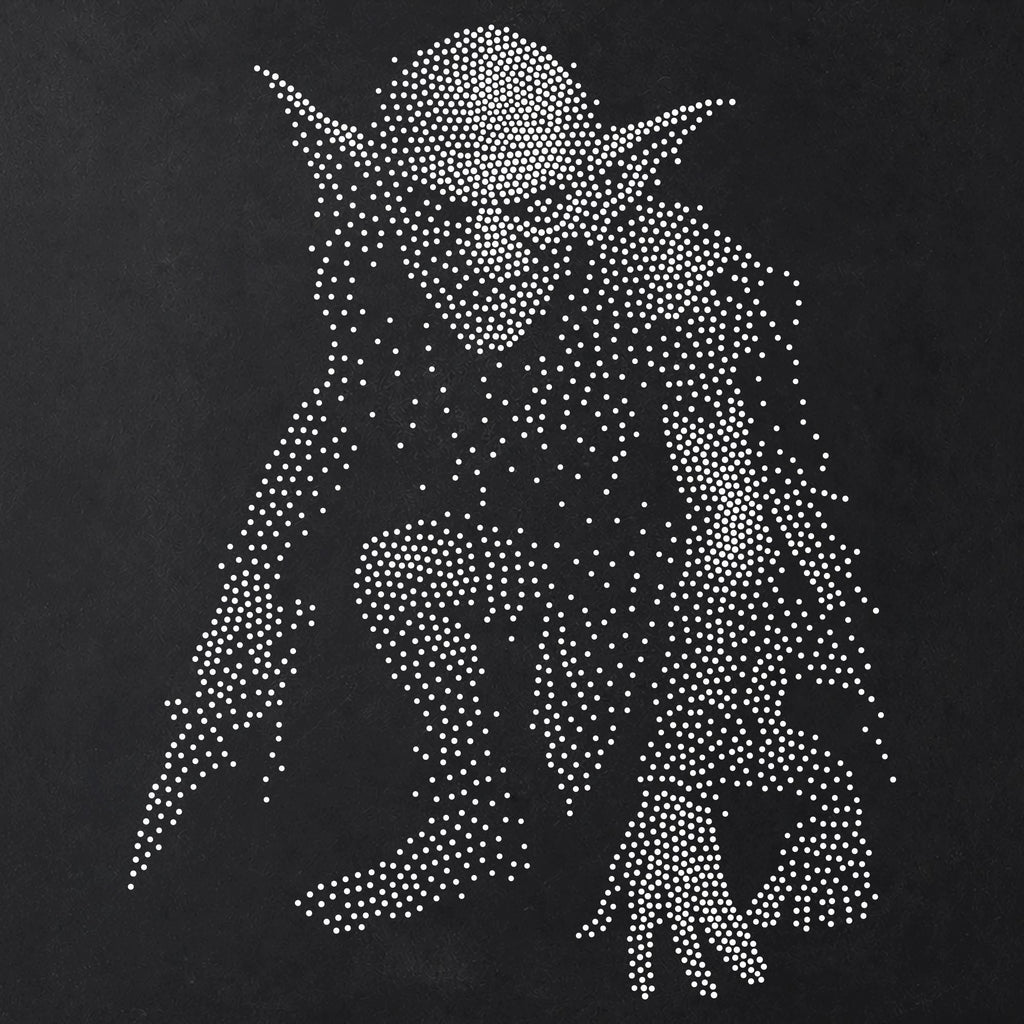 Goblin Stencil | Realistic Highly Detailed DIY Mylar Fantasy Wall Art, Stipple Art Crafts (Large - 300mm / 12" approx)