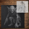 Goblin Stencil reusable Mylar stencil, 300 x 300 mm