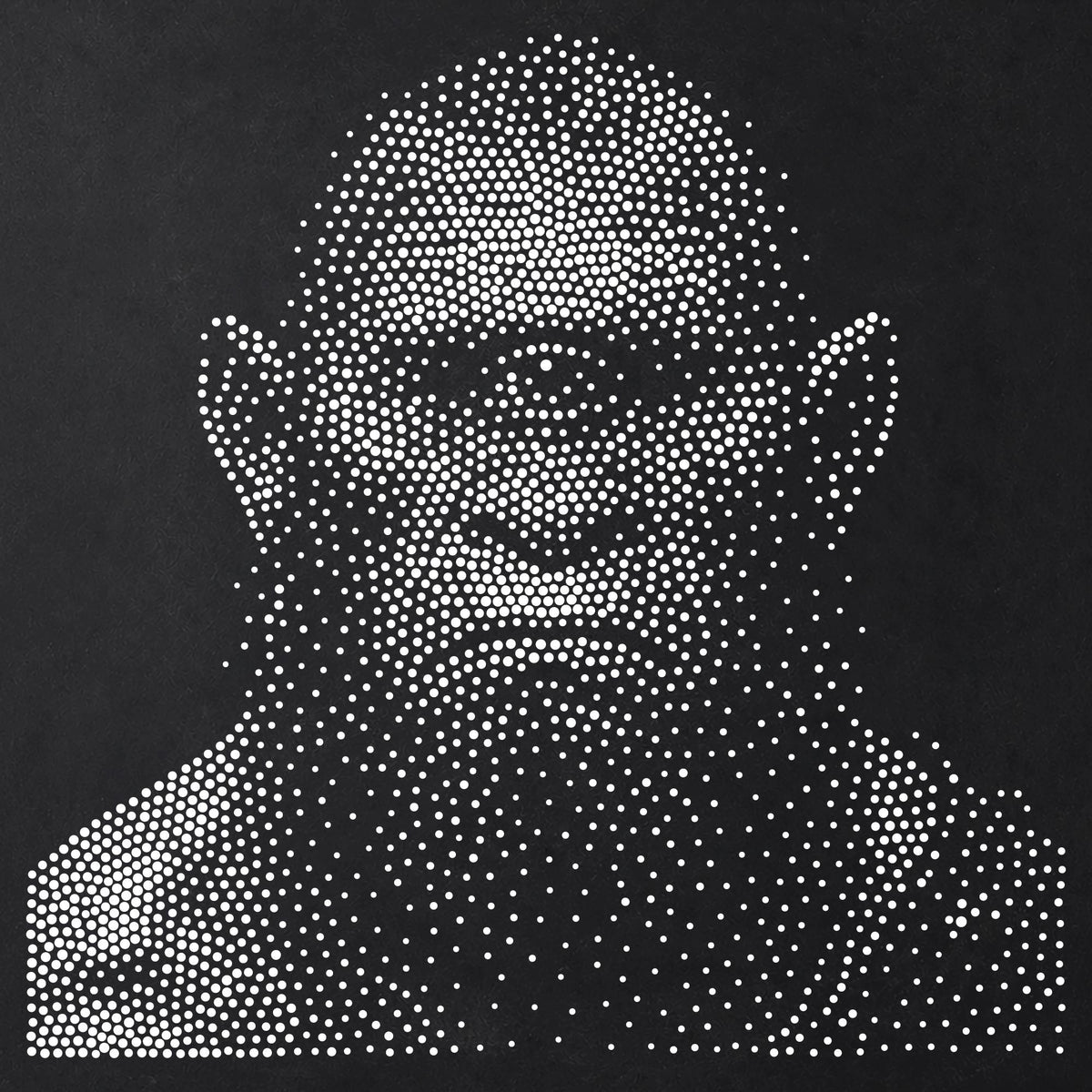 Cyclops Portrait Stencil | Realistic Highly Detailed DIY Mylar Fantasy Wall Art, Stipple Art Crafts (Large - 300mm / 12" approx)