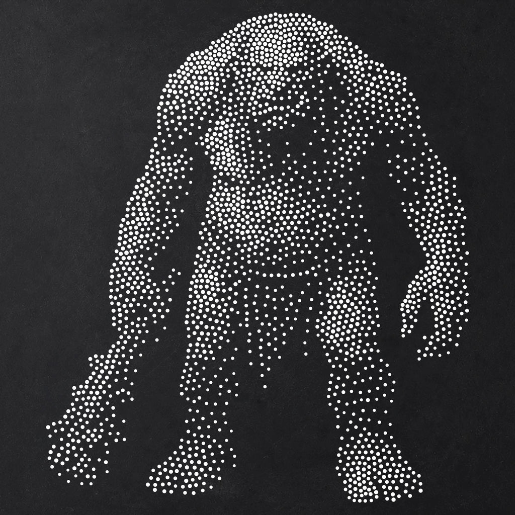 Troll Stencil | Realistic Highly Detailed DIY Mylar Fantasy Wall Art, Stipple Art Crafts (Large - 300mm / 12" approx)