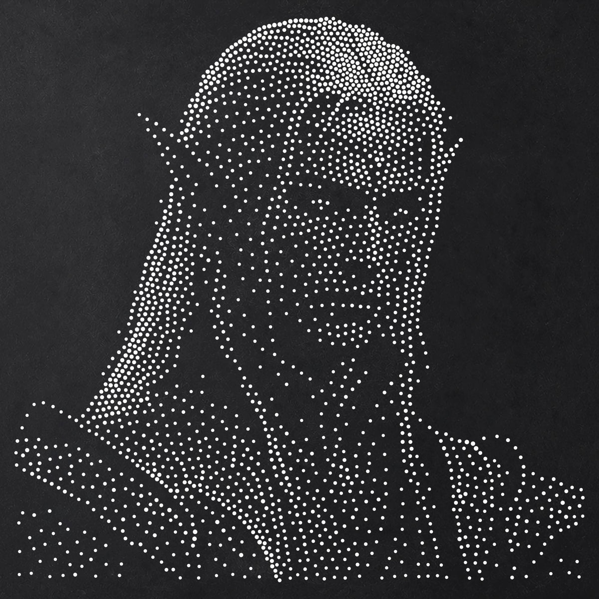 Dark Elf Stencil | Realistic Highly Detailed DIY Mylar Fantasy Wall Art, Stipple Art Crafts (Large - 300mm / 12" approx)