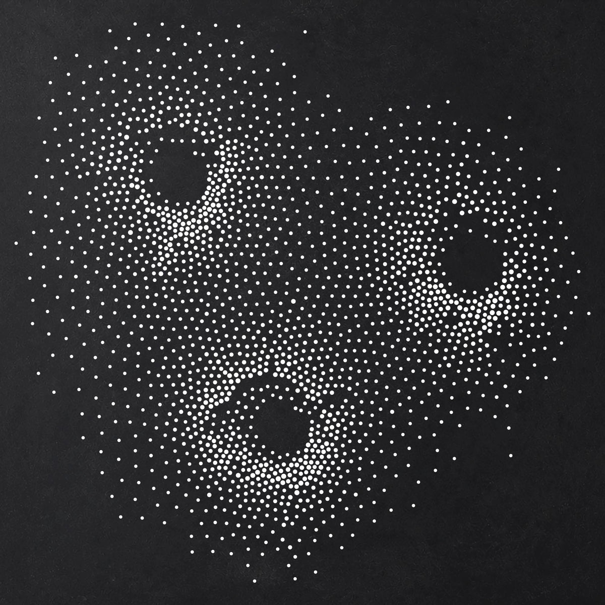 Bullet Holes in Wall Stencil | Realistic Mylar Stipple Wall Art, Crafts (Large - 300mm / 12" approx)