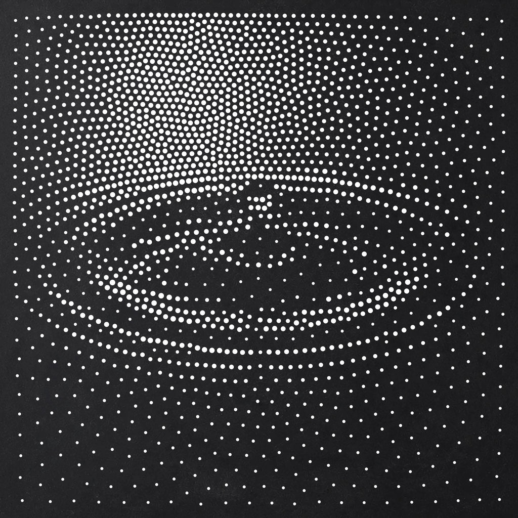 Water Drop Stencil | Repeating Realistic Mylar Stipple Wall Art, Crafts (Large - 300mm / 12" approx)