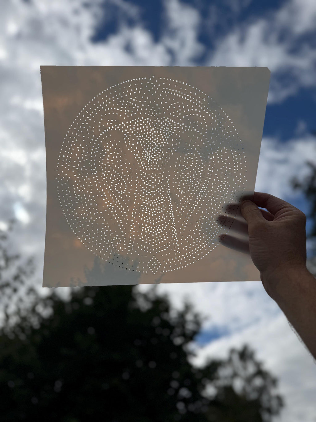 Tribal Cobra Mandala Stencil | Realistic & Highly Detailed DIY Mylar Wall Art, Stipple Art Crafts (Large - 300mm / 12" approx)